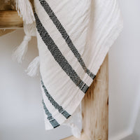 Holly Two Stripe Turkish Towel