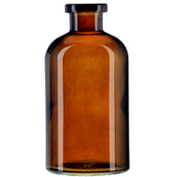 SALE: 8oz Apothecary Bottle Amber