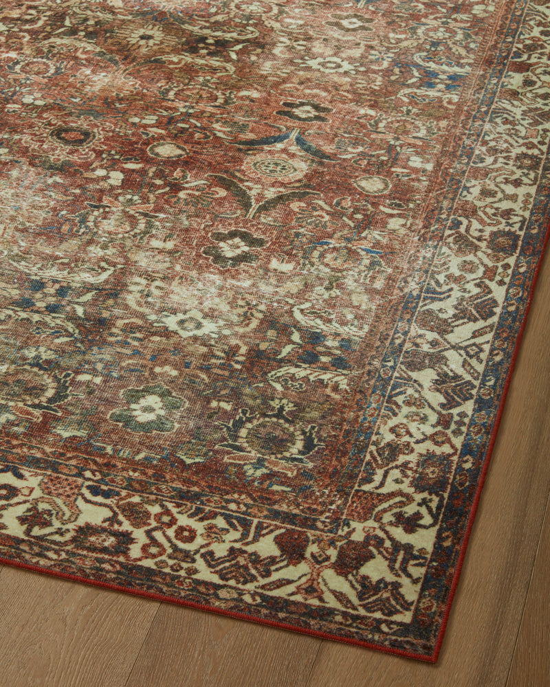 Banks BAN-04 (MH) Brick/Ivory Rug