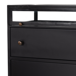 Sylas Nightstand Black