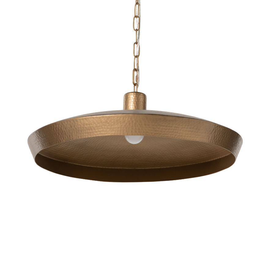 Hammered Antique Brass