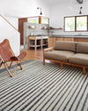 White/Ocean Hagen 01 Rug