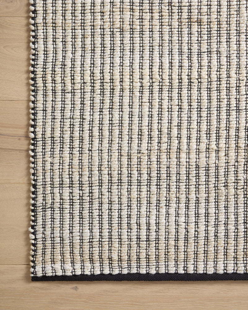 Colton CON-02 (AR) Ivory/Black Rug