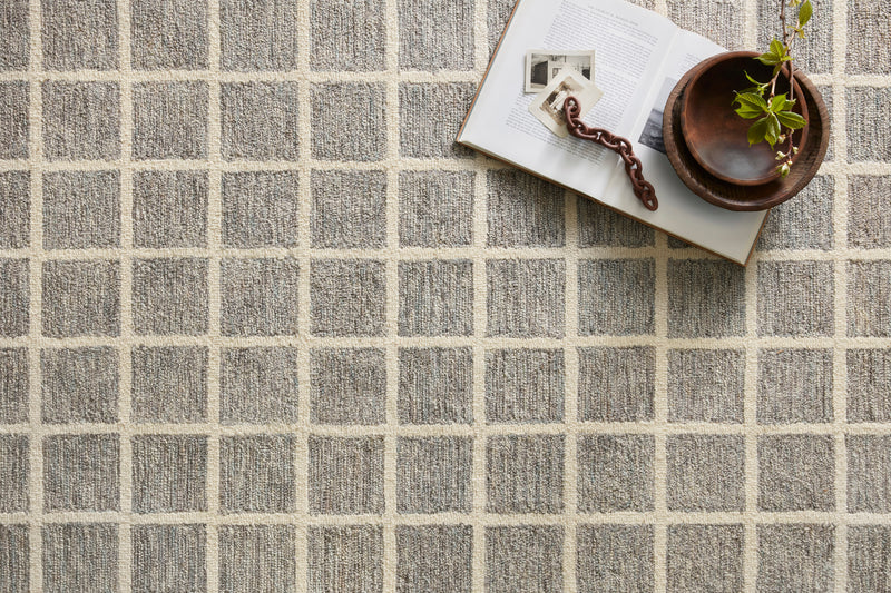 Polly POL-05 (CJ) Slate/Ivory Rug