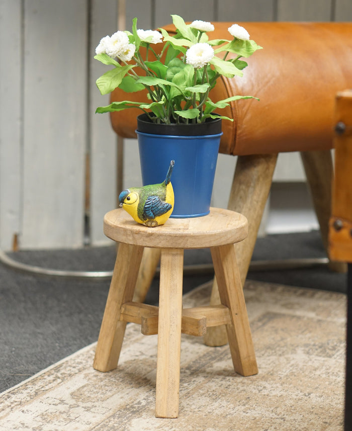 Devin Round Small Stool