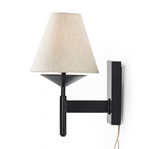 Danna Sconce Jet Black