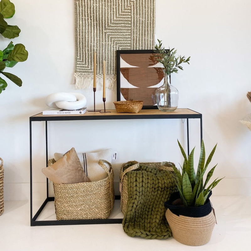Sunday Wood Console Table