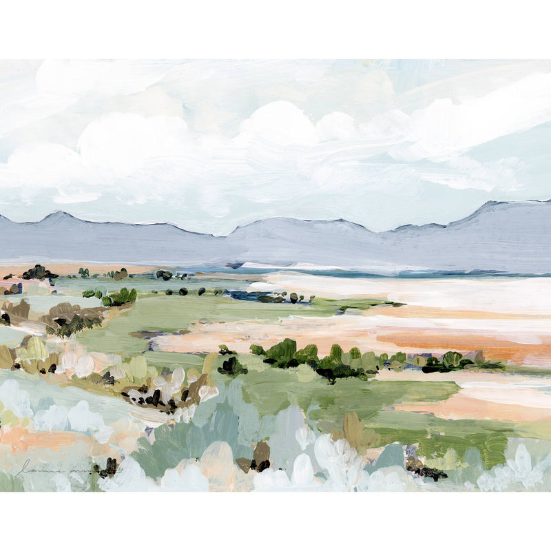 Antelope Island Horizontal Canvas Print 11 x 14