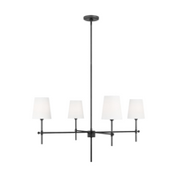 Baker Four Light LG Chandelier