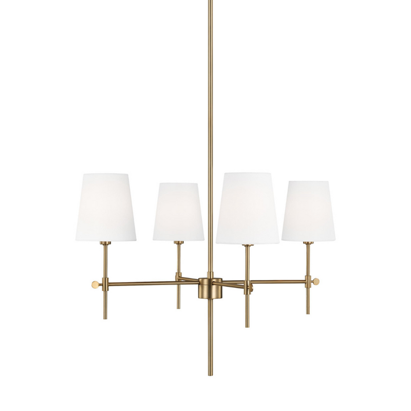 Baker Four Light SM Chandelier