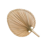Natural Palm Leaf Fan Small