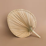 Natural Palm Leaf Fan Small