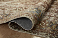 Sinclair SIN-01 (MH) Rust/Lagoon Rug