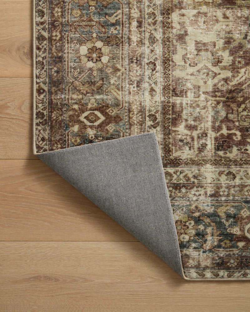 Sinclair SIN-01 (MH) Rust/Lagoon Rug