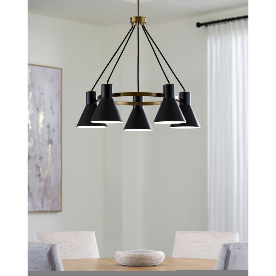 Towner Five Light Chandelier