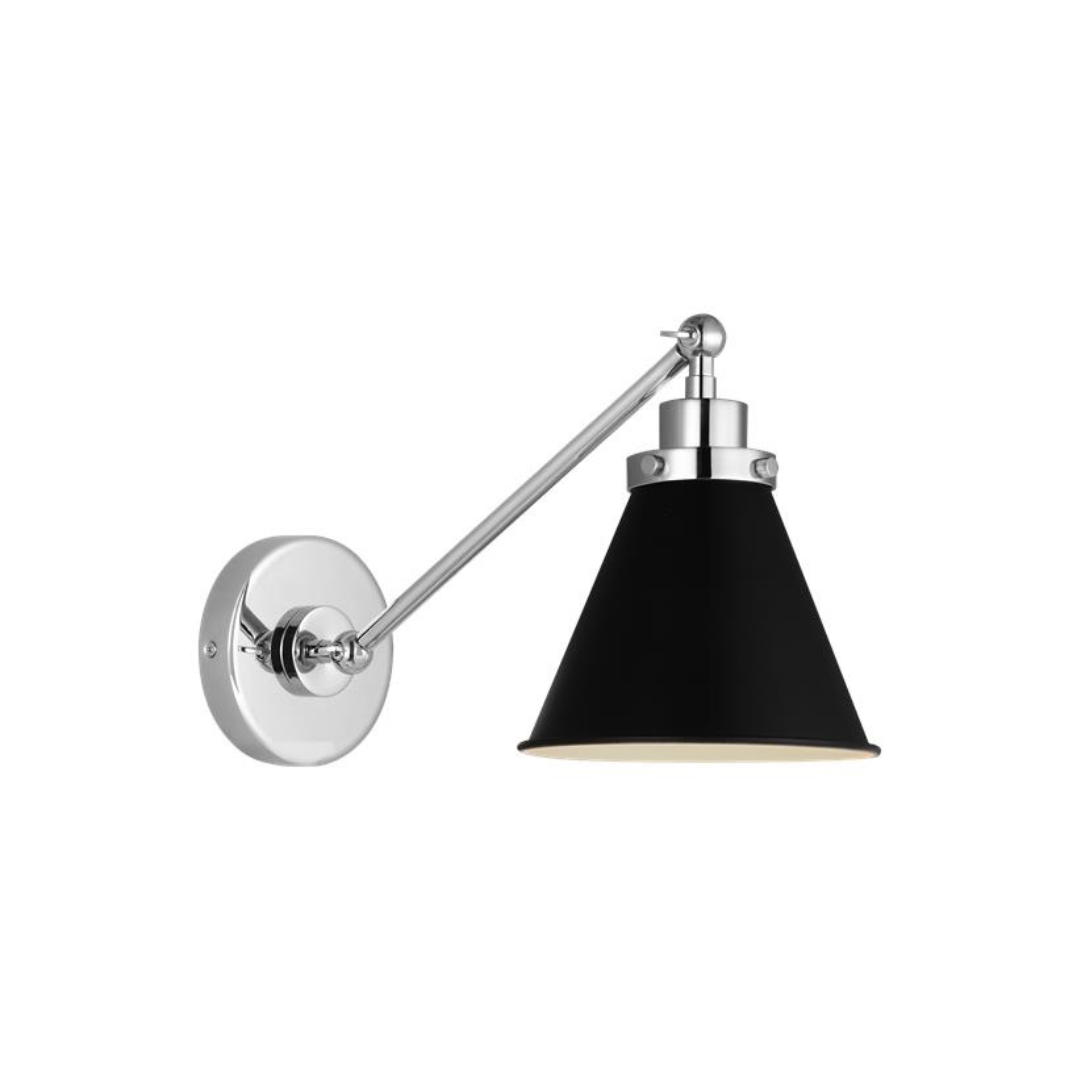 Wellfleet Single Arm Cone Task Sconce