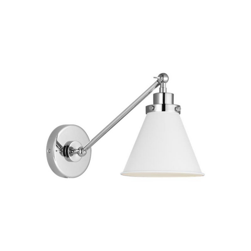 Wellfleet Single Arm Cone Task Sconce