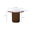 Truvy Marble Dining Table