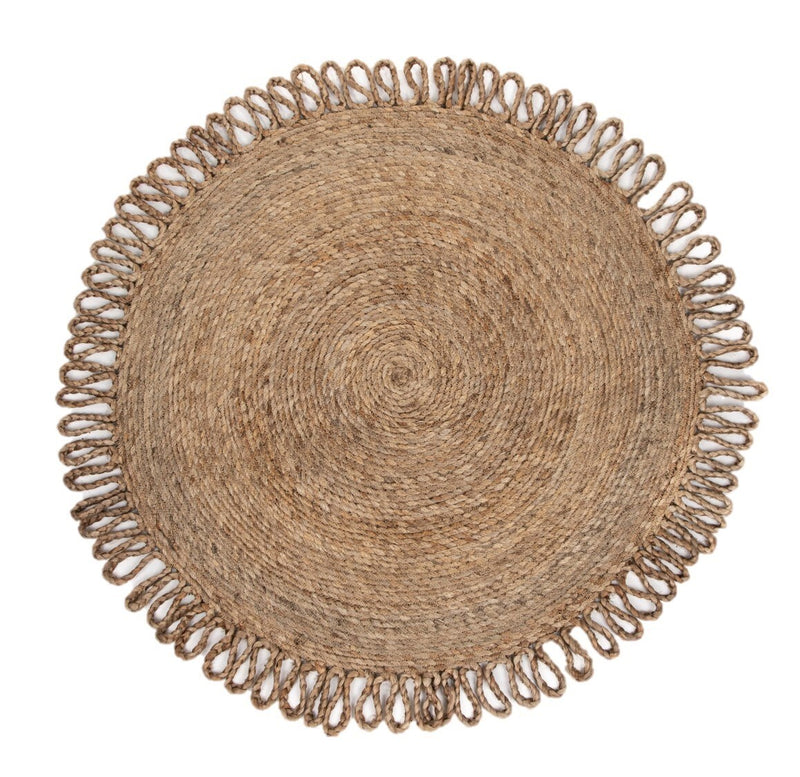 Chia Round Jute Rug