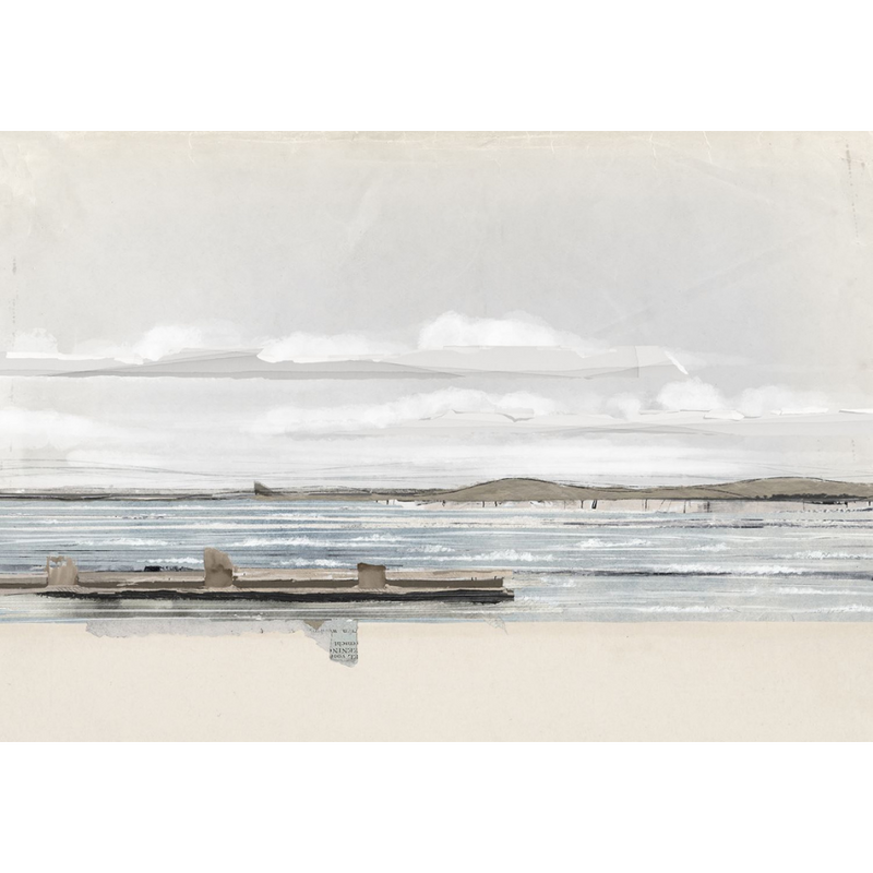 Acrylic Decoupage Horizon II