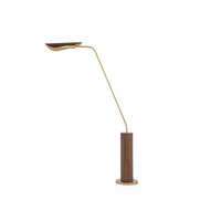 Aster Floor Lamp - Dark Brown Elek