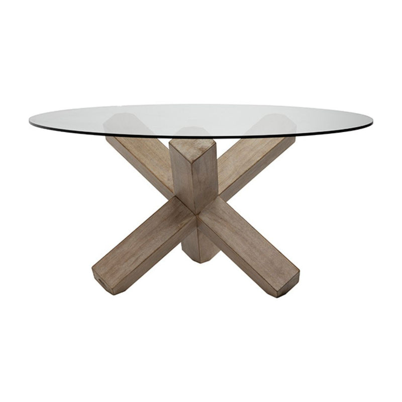 Judy Dining Table White Warm Wash