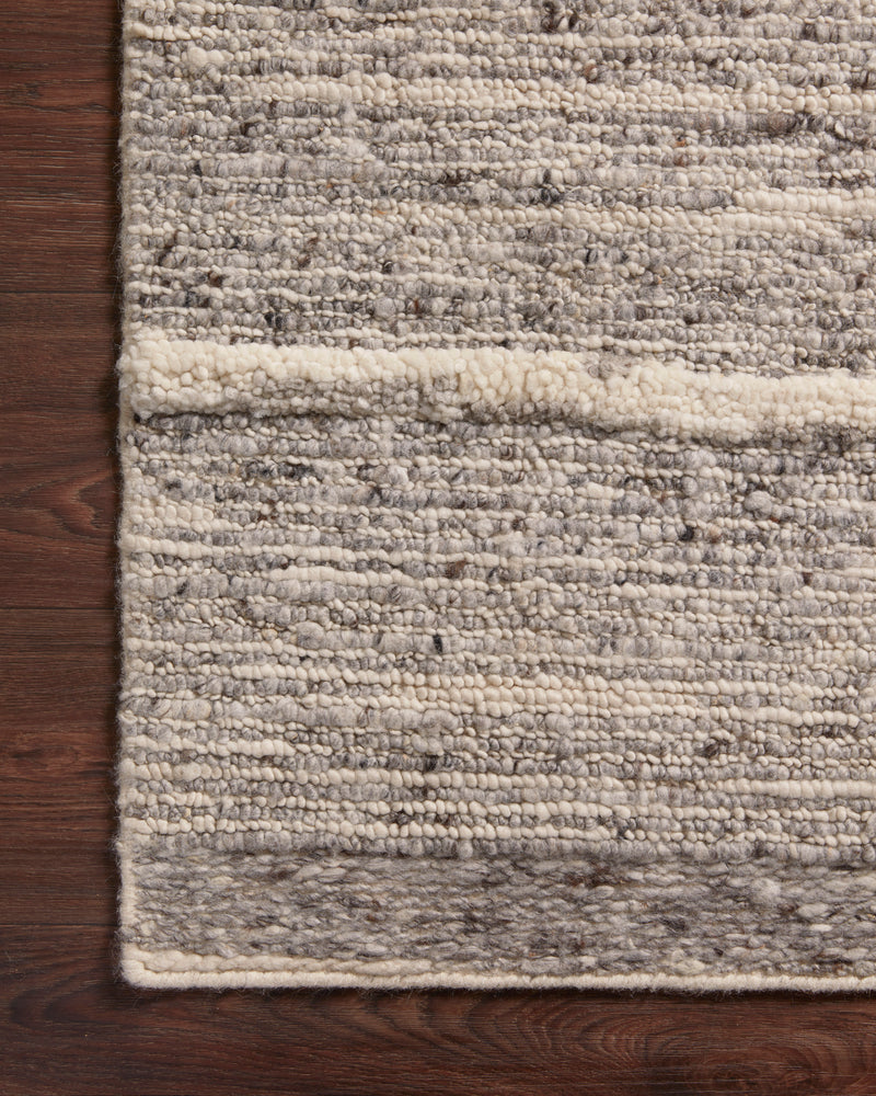 Rayan RAY-03 Charcoal/Ivory Rug