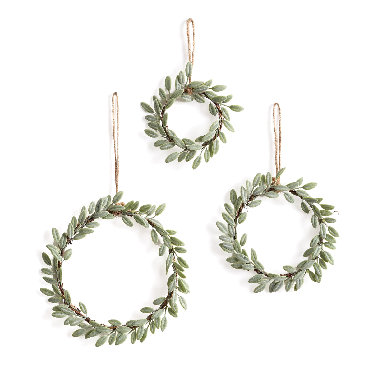 Lambs Ear Wreath Ornaments