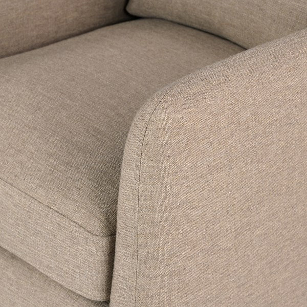 Bobbi Slipcover Swivel Chair