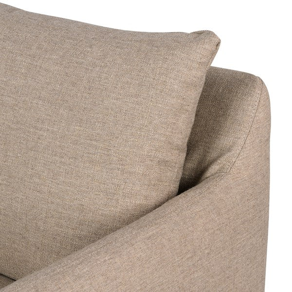 Bobbi Slipcover Swivel Chair