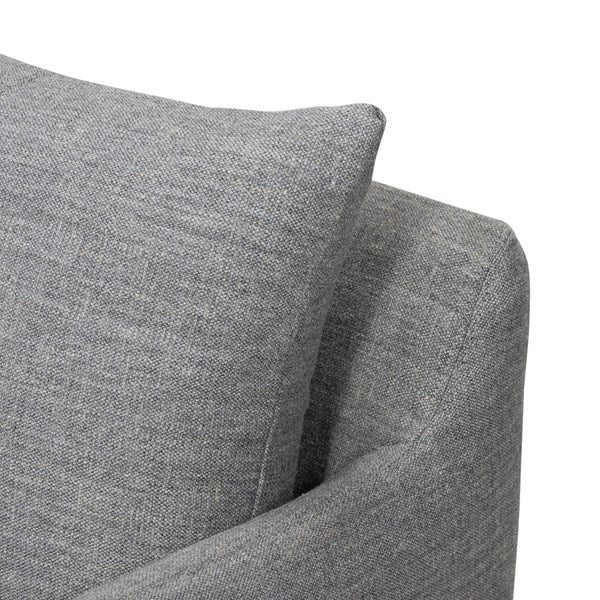 Bobbi Slipcover Swivel Chair