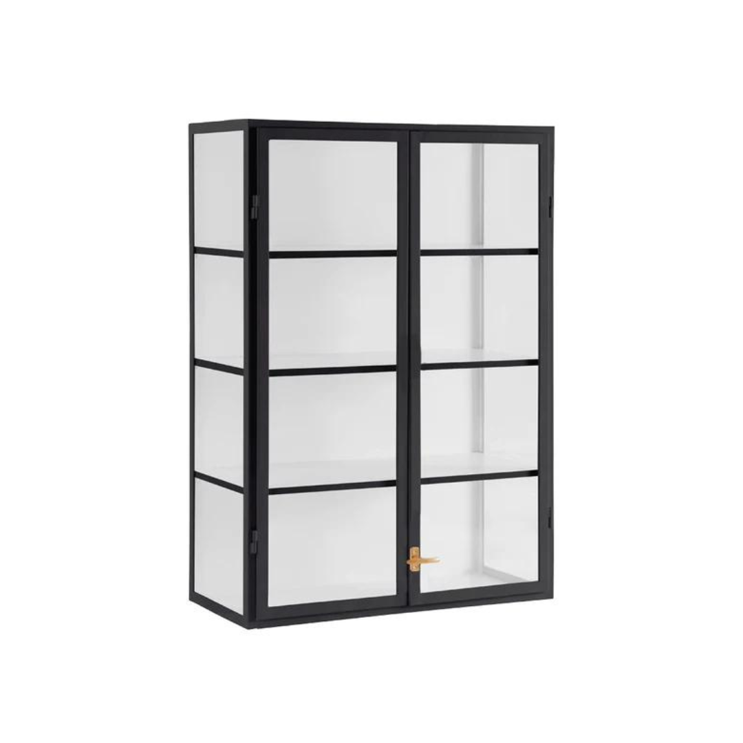 Wall Hanging Glass Display Cabinetry, 36"