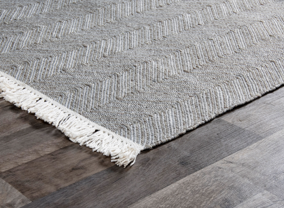 Indoor/Outdoor Augusta Stone Grey Rug