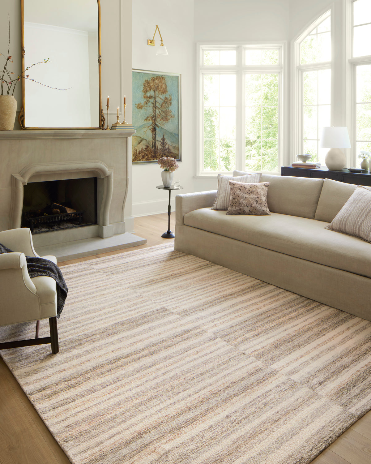 Chris CHR-03 (CJ) Ivory/Clay Rug