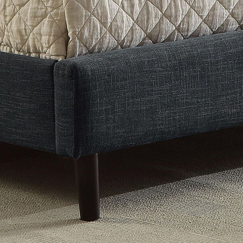 Rimo Platform Bed Grey