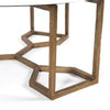 Nala Coffee Table Raw Brass