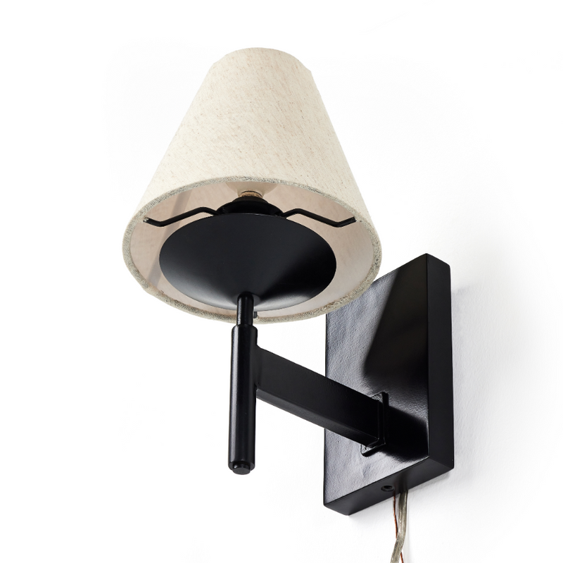 Danna Sconce Jet Black