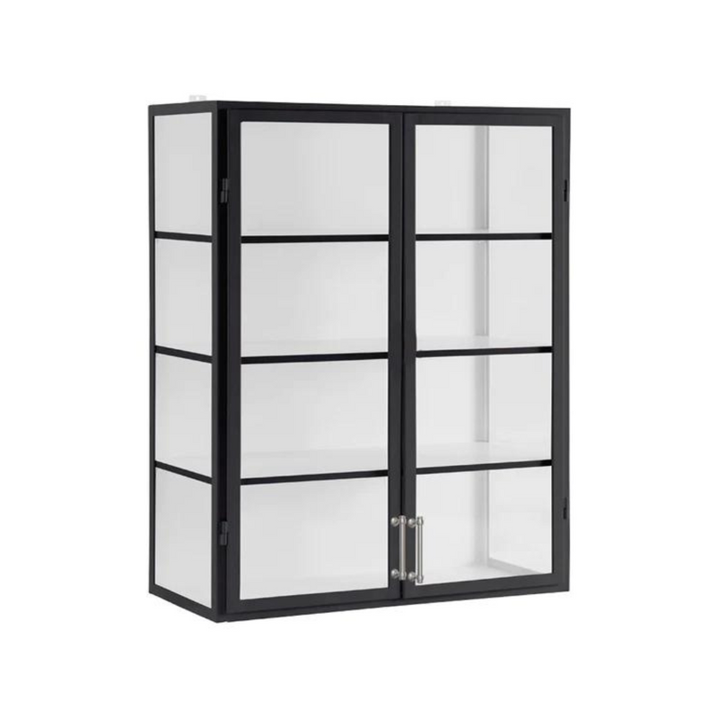 Wall Hanging Glass Display Cabinetry, 48"