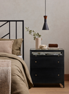 Sylas Nightstand Black