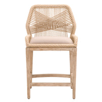 Loom Counter Stool Sand Rope