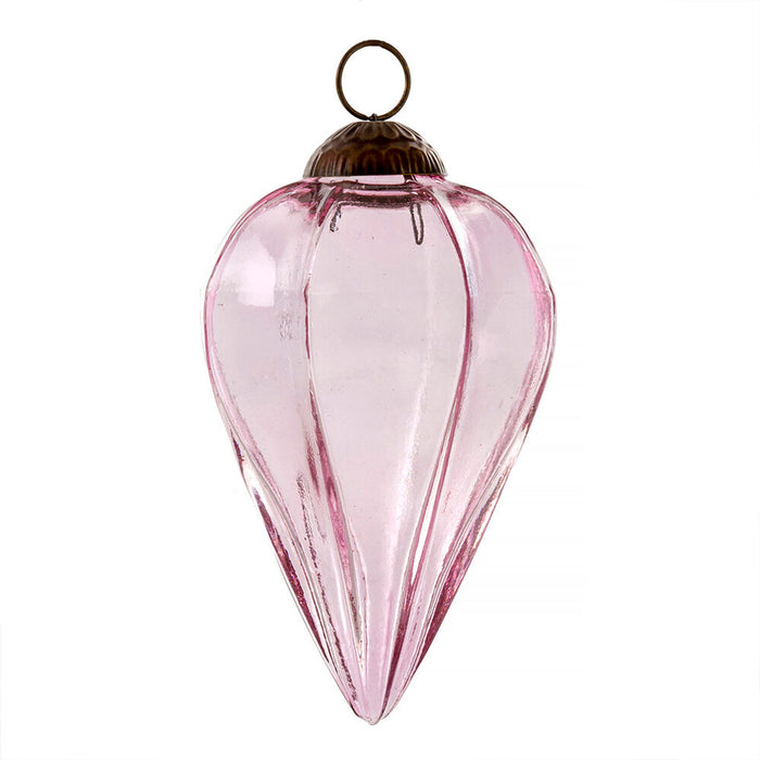 Coastal Cone Ornament Pink Large