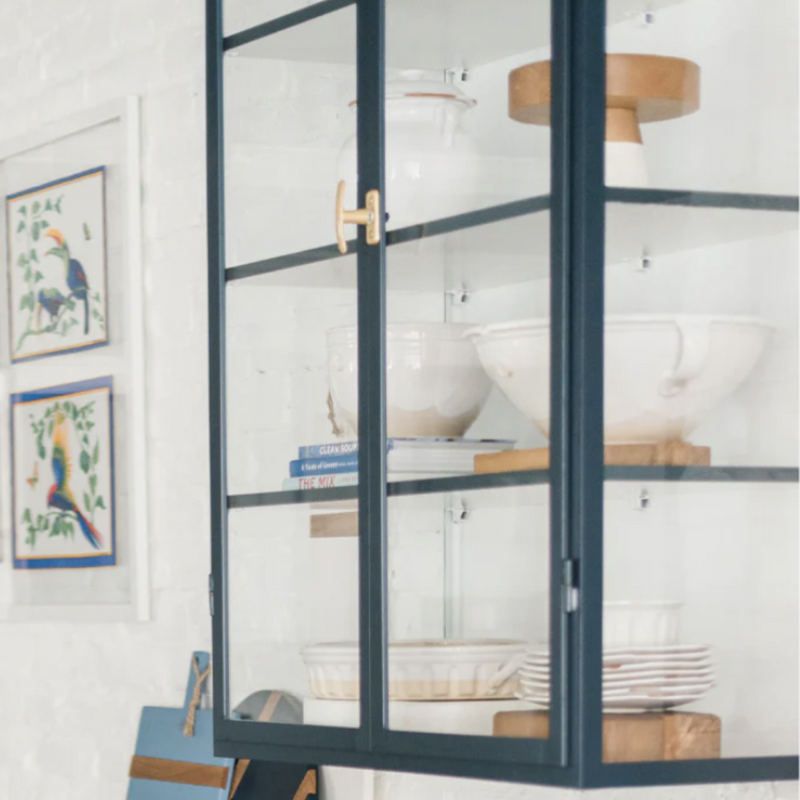 Wall Hanging Glass Display Cabinetry, 24"