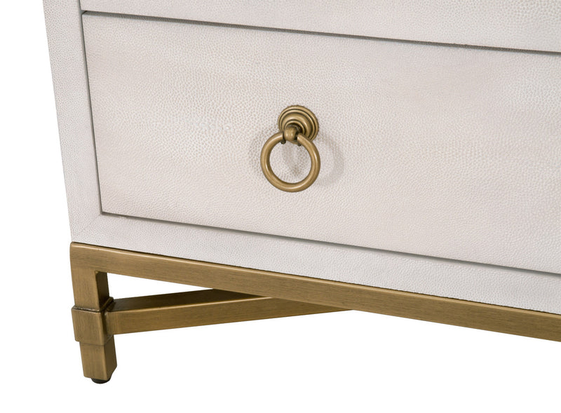 Strand Shagreen Nightstand