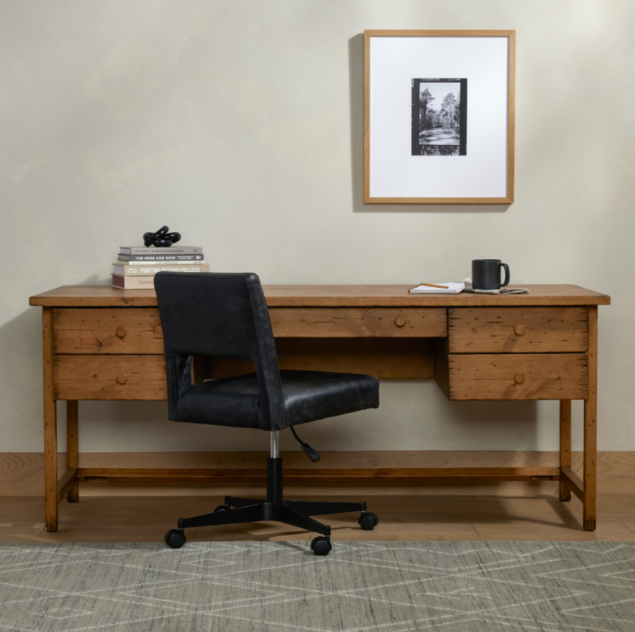 Ryleigh Desk Waxed Pine