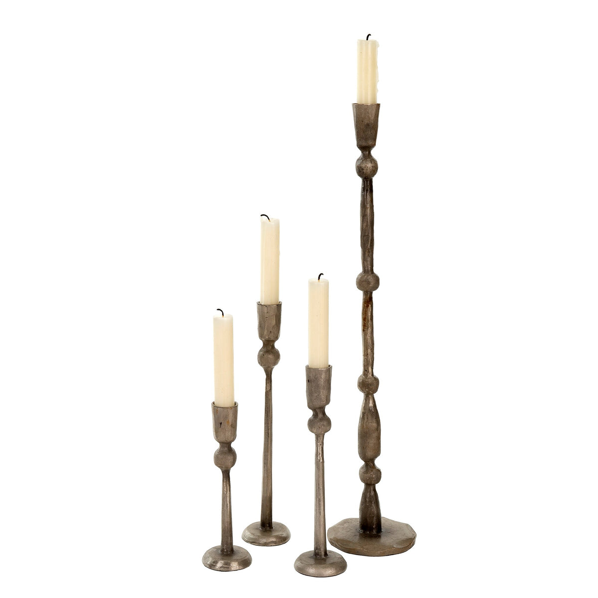 Revere Candlestick - Antique Grey Small