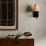 Danna Sconce Jet Black