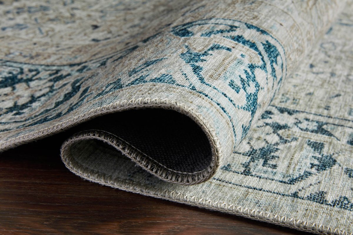 Lenna LEA-06 (MH) Natural/Denim Rug