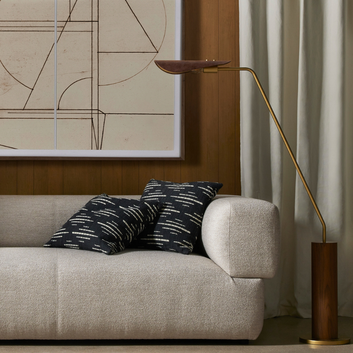 Astrid Floor Lamp [Dark Walnut]