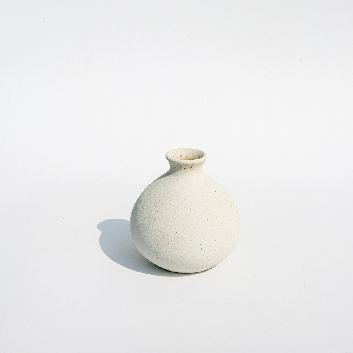 Natural Color Ceramic Bud Vase