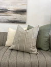 Charlotte Striped Pillow Cover